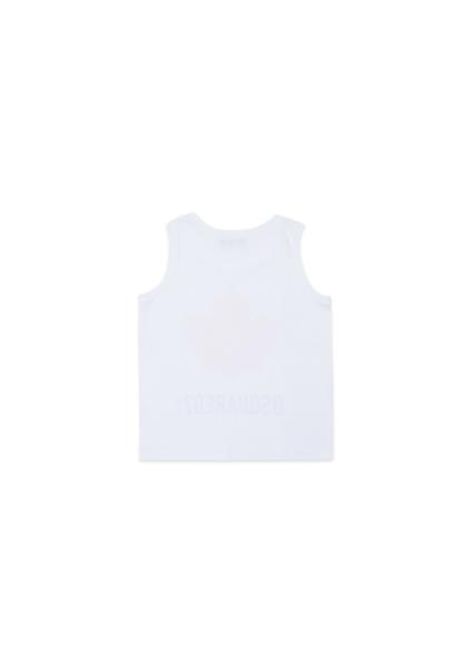 Canotta con logo DSQUARED2 JUNIOR | DQ3313 D00XMDQ100